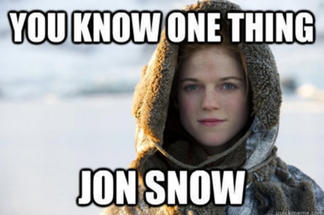 Game Development Analytics Jon Snow Meme