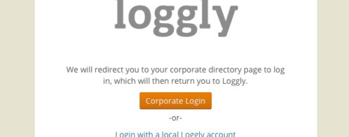 SSO for Logs? Federated Identity with Loggly